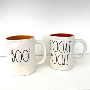 Rae Dun Halloween mugs